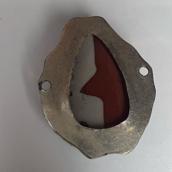 Silver Plated Noreena Jasper Necklace Pendant, Wow!  Unique - Picture 2 of 2